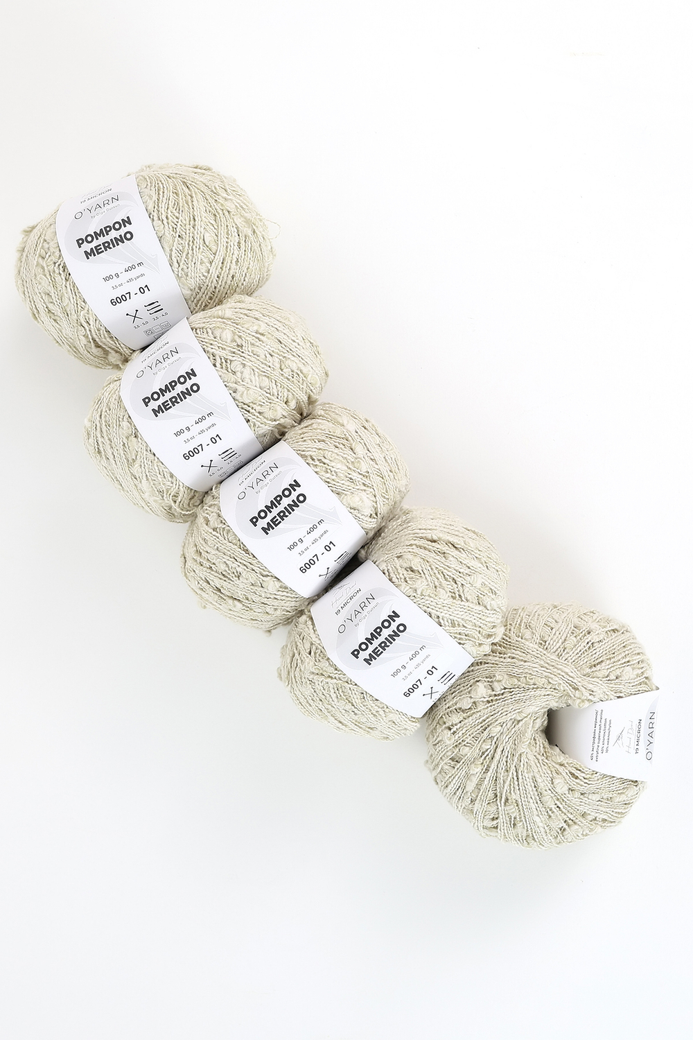 O'YARN POMPON MERINO, 500г
