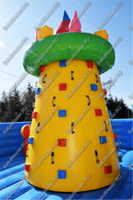 Большая площадка с высокой горкой "Дино-городок", 15*15*6 м