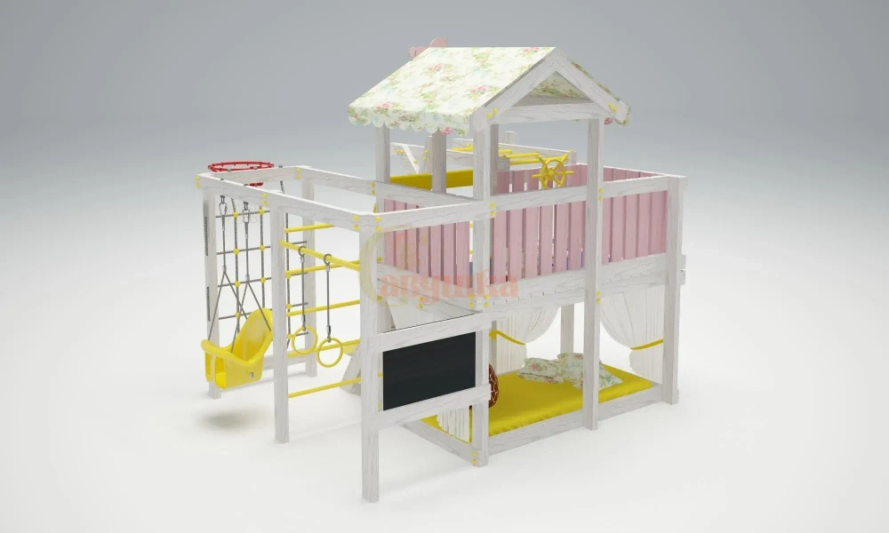 Игровой комплекс из дерева"Baby - 5"