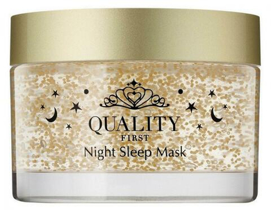 Quality First Антивозрастная ночная маска для лица Кволити Фест - Queen’s Premium Night Sleep Mask, 80 г