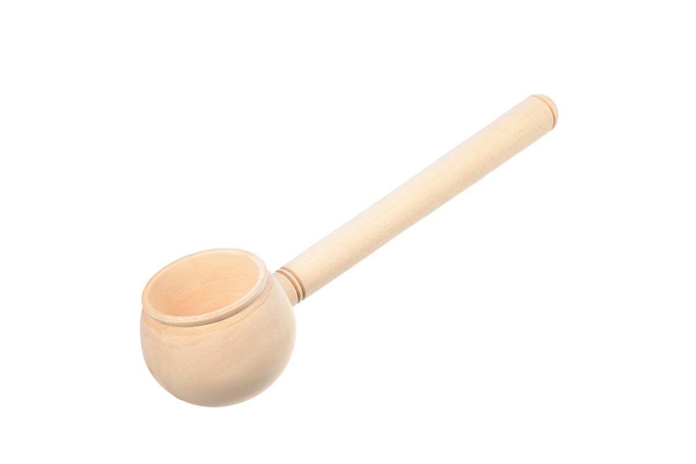 КОВШ - ЧЕРПАК БУЛАВА, 0,17 Л, 40 СМ, ЛИПА БАННЫЕ ШТУЧКИ В КОР./5