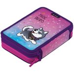 Пенал 2 отделения, 200*140*45 Berlingo "Husky boy 2", полиэстер