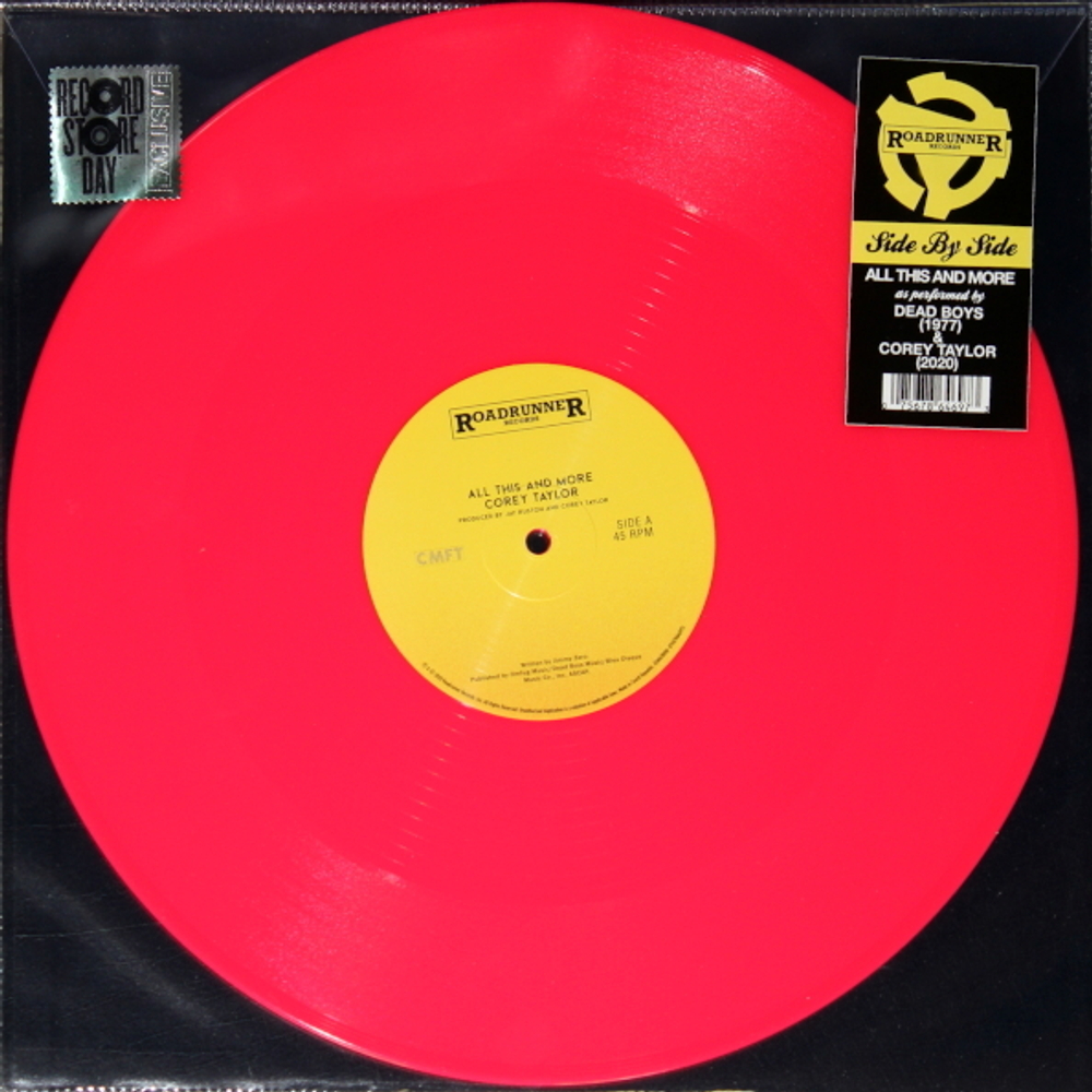 Corey Taylor, Dead Boys / All This And More (Limited Edition)(Coloured Vinyl)(12" Vinyl Single)