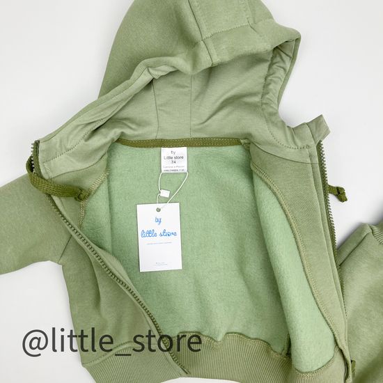 Комплект из футера с начесом "New one" Эвкалипт