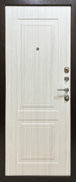 СОЮЗ 9см медь металл/лиственница беленая с