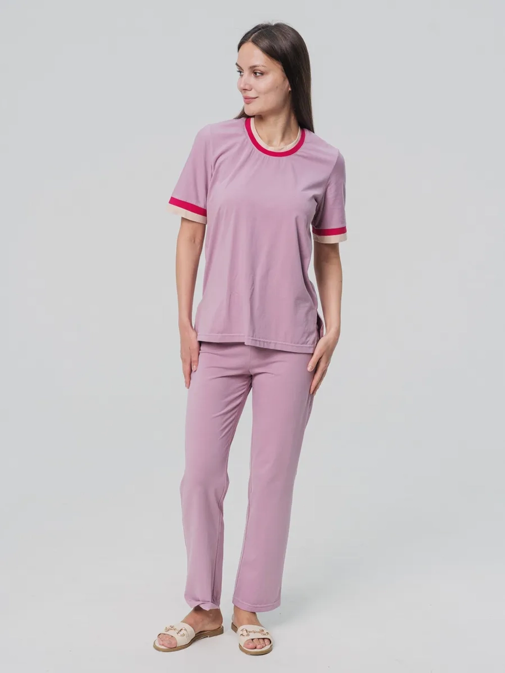 Пижама футболка с брюками
