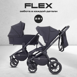 Детская коляска Rant Flex 3 в 1 RA077 Black