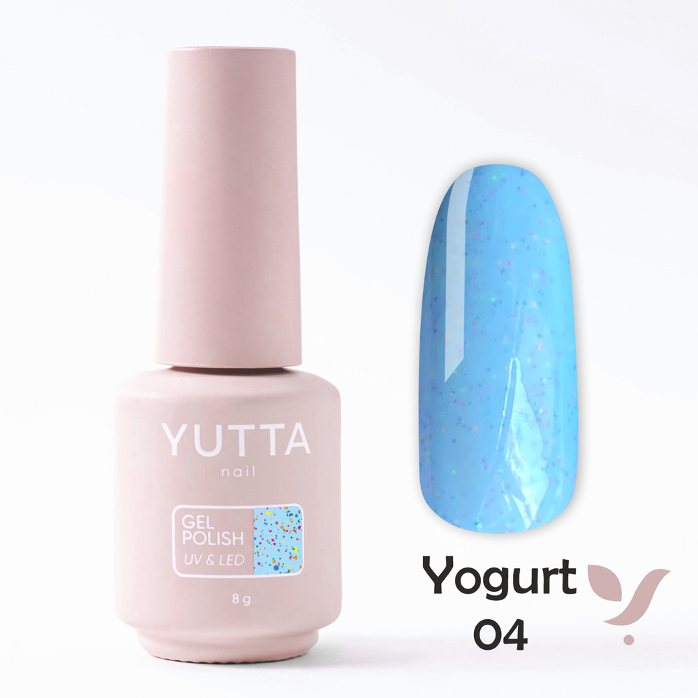 Yutta, гель-лак, Yogurt 04, 8g