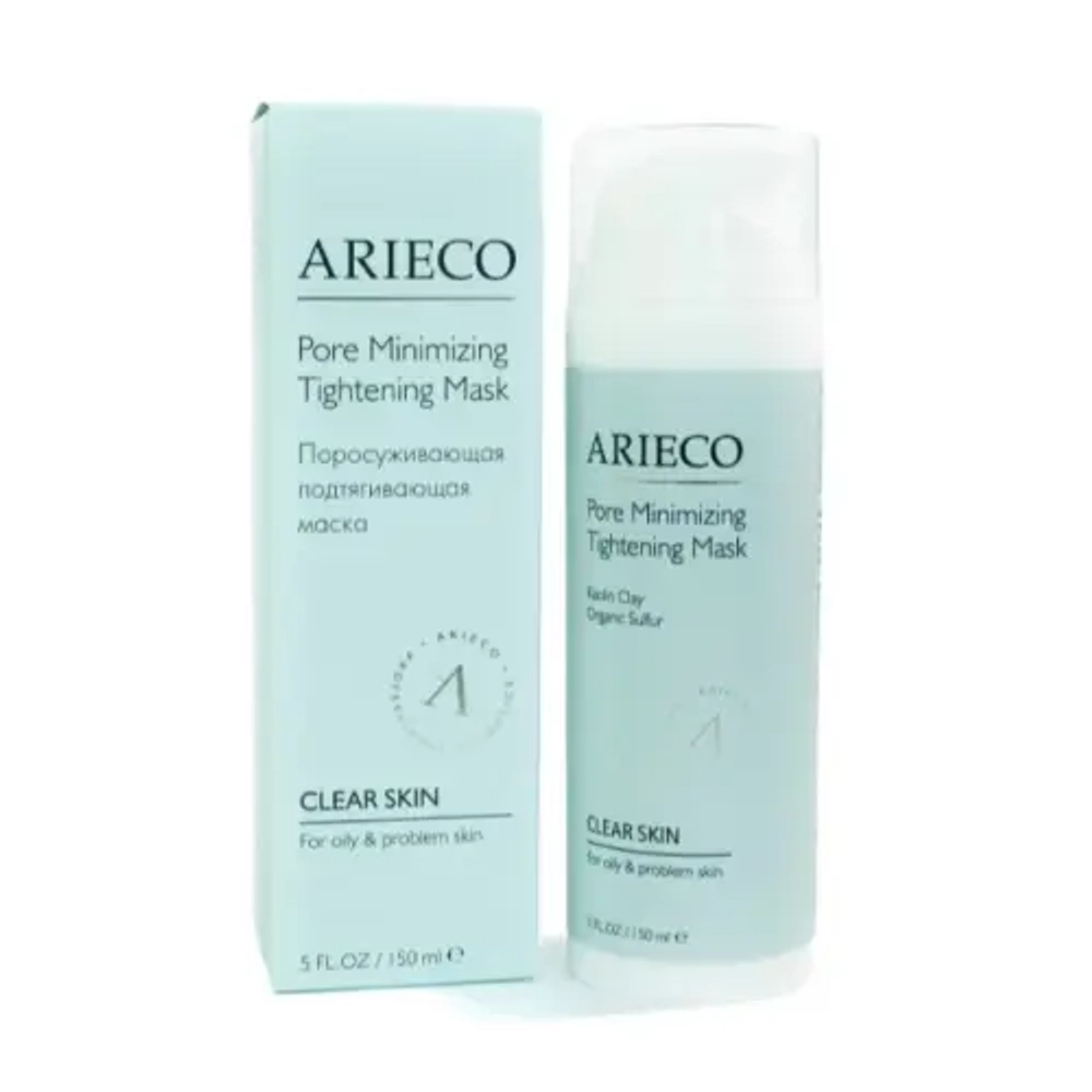 ARIECO PORE MINIMIZING TIGHTENING MASK CLEAR SKIN Поросуживающая подтягивающая маска 50 мл