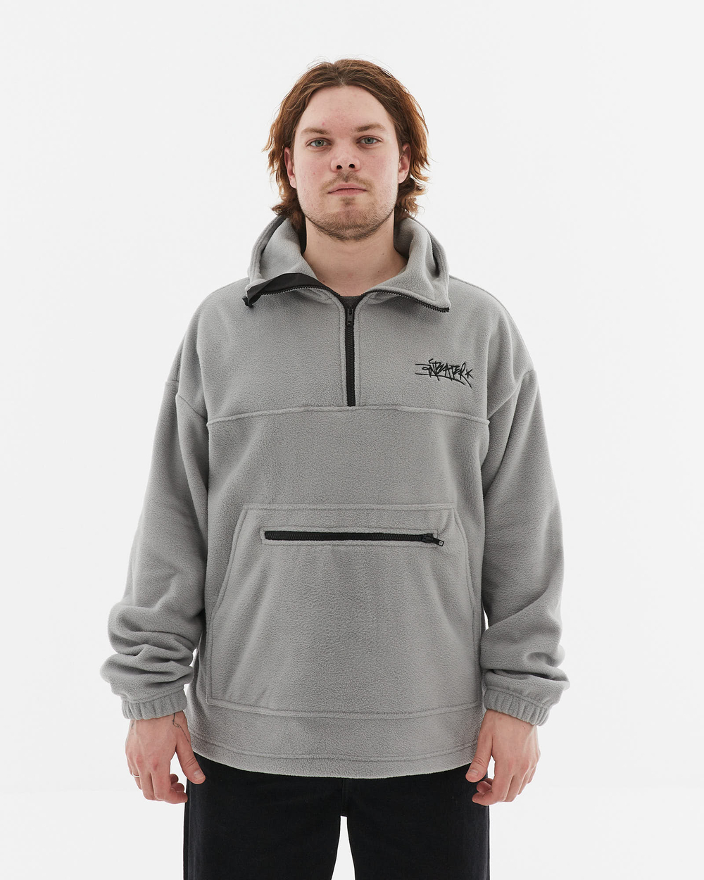 Худи ANTEATER Hoodie-FLEECE-Grey