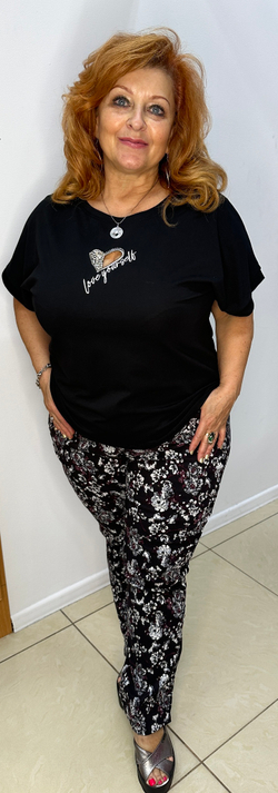 Узкие немецкие цветные брюки из вискозы