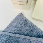 Полотенце махровое 50*90см «FLUFFY» цвет серый жемчуг 08-190, плотность 500гр/м2