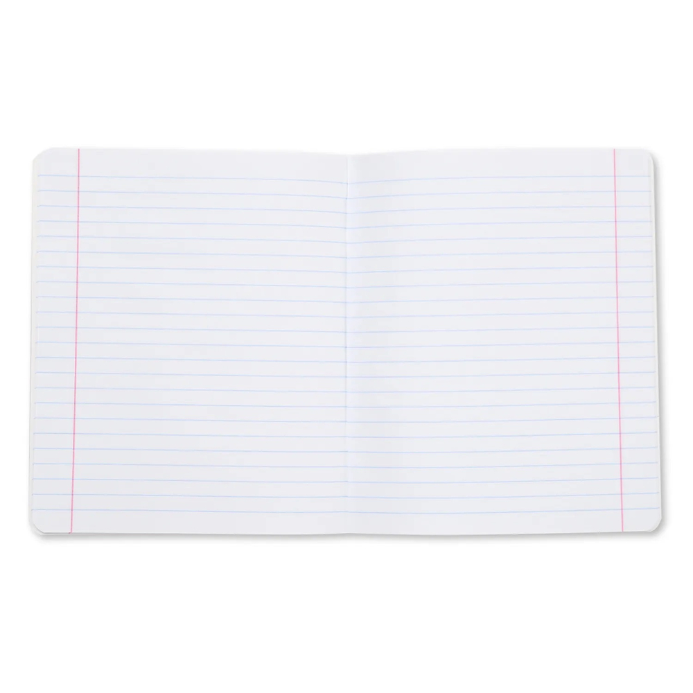 Тетрадь Erich Krause 18 листов, линия. Желтая.