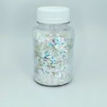 Чешуйки изогнутые прозрачные Хамелеоны 15 - для литья изделий из смолы, творчества, рукоделия, декора, украшения...