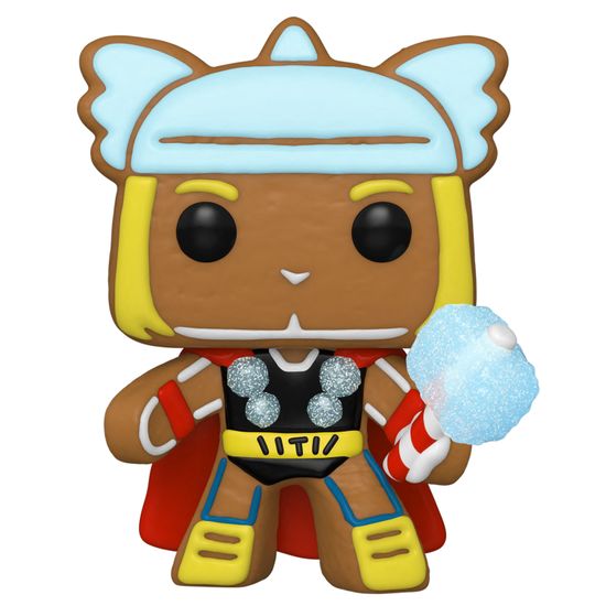 Фигурка Funko POP! Bobble Marvel Holiday Gingerbread Thor (938) 50663