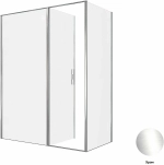 Душевой уголок Allen Brau Priority 140x100 3.31034.00 + 3.31046.00 прозрачный/хром