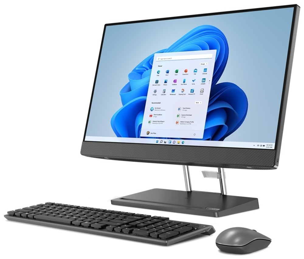 Моноблок Lenovo IdeaCentre AIO 5 24IAH7 F0GR005FRU серый