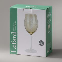 НАБОР БОКАЛОВ ДЛЯ ВИНА "FLORA" ИЗ 2 ШТ. 540 МЛ