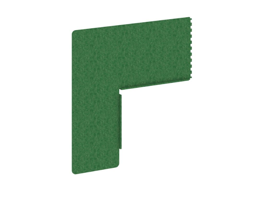 Боковая панель-ширма для стола глубиной 800 (для столешниц расположенных в ряд) AcustiX