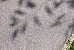 "Стильяно" плетеная кровать круглая, цвет соломенный