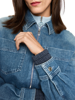 Джинсовая куртка из хлопка