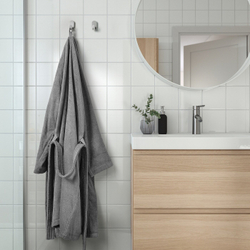 IKEA ROCKÅN  (ИКЕА РОСКÅН)  -  Халат, серый, L/XL