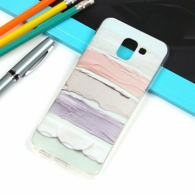 Матовый чехол для Samsung Galaxy J6 (2018), 010736