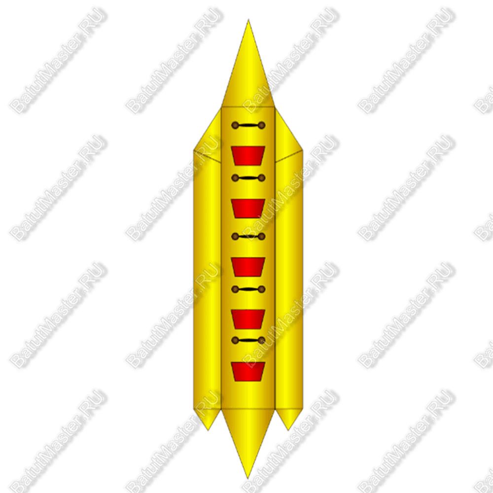 Водный банан, мест для посадки 5, без усиления