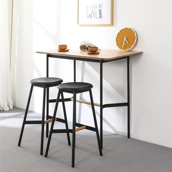 Барный стол Mont, 120х60х104 см, светлое дерево