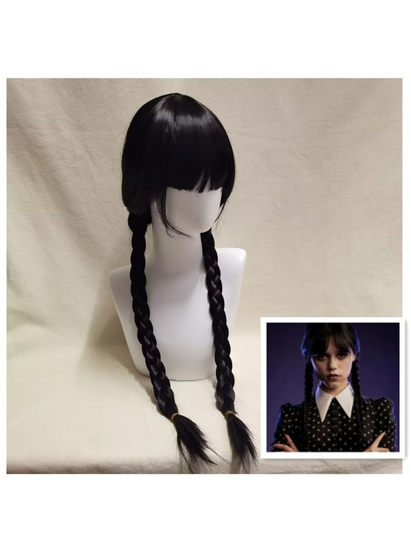 парик Wednesday женский