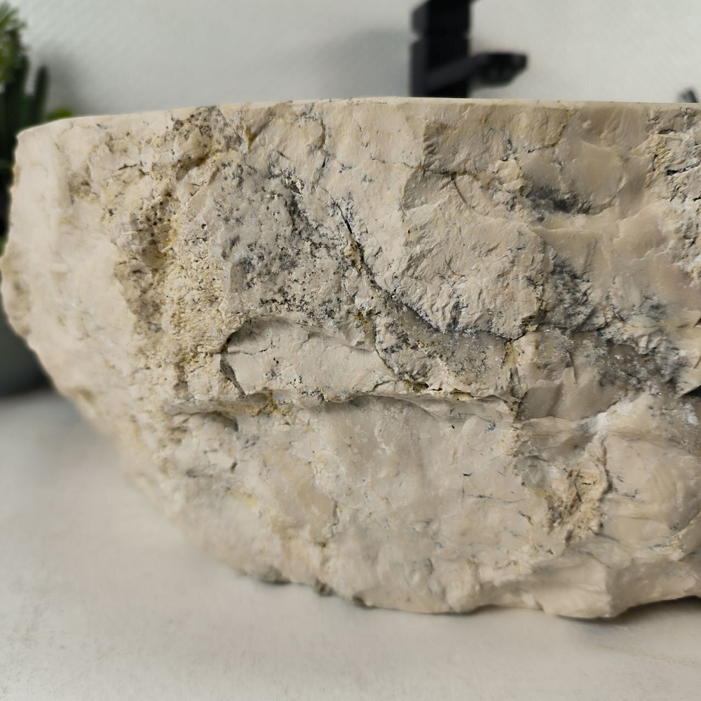 Каменная раковина из мрамора Erozy Cream EM-05029 (60*46*15) 0877из натурального камня