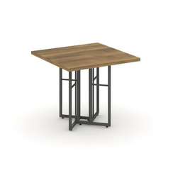 Rift Direct Стол журнальный RF.SJ-001 Сандал Янтарный/Металл Антрацит 680*680*580