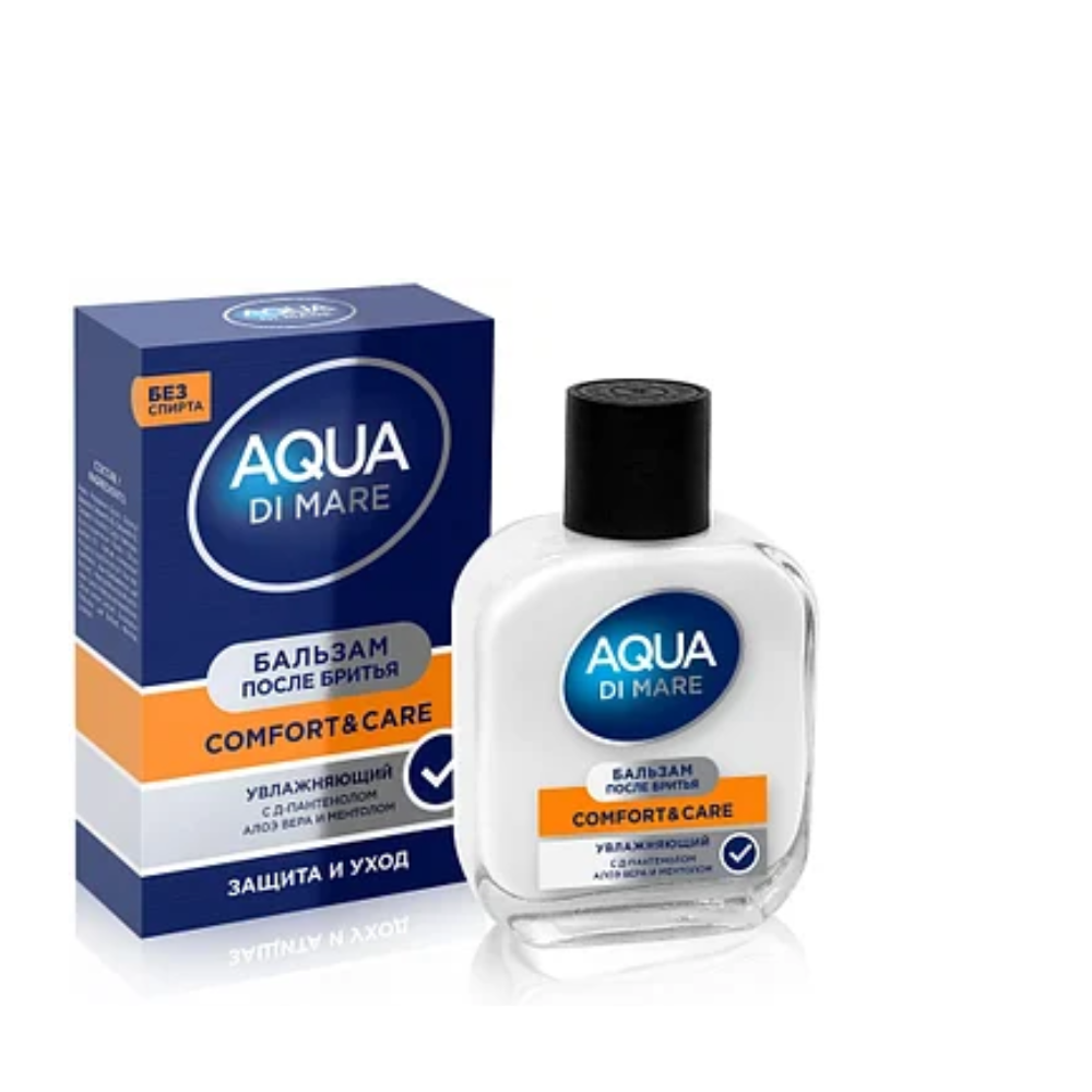Бальзам после бритья Aqva Di Mare Увлажняющий алоэ вера и ментол 100 мл