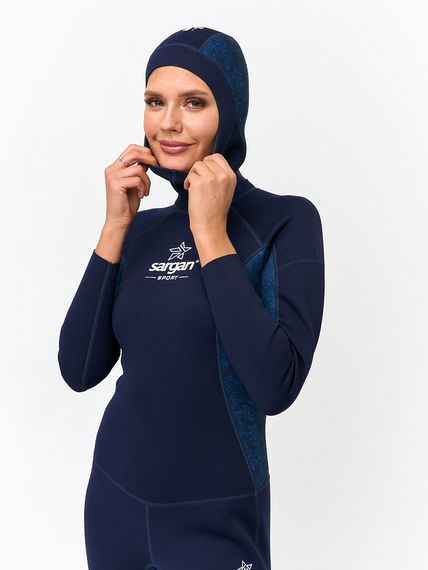 Шлем Sargan Sport 1020/BL короткий 2 мм синий