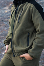 Флисовый костюм для мальчика комби