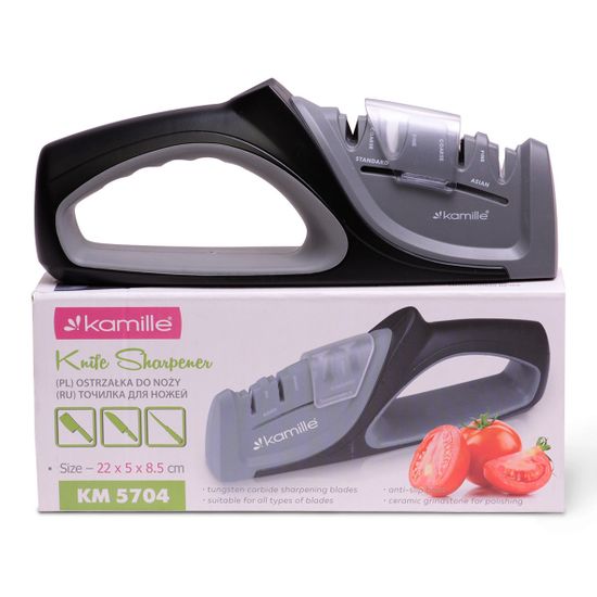 Точилка для ножей Kamille КМ 5704 с разными углами заточки