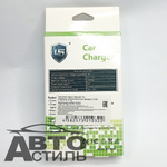 ШТЕКЕР-зарядка 3 USB  короткий 12v-24v 1,1А-2,1А-3,1А (RV-033)