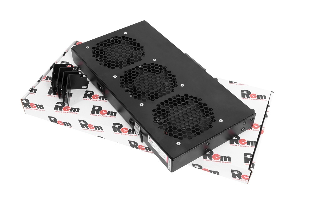 Вентиляторный модуль  ЦМО R-FAN-3K-1U-9005