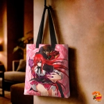 Сумка шоппер с принтом High School DxD