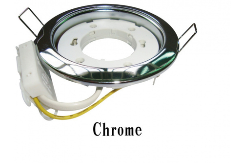 Flesi GX53 H4 свет-к встр. без рефл  Черный хром