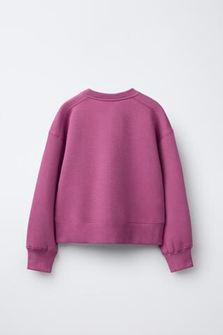 ZARA БАЗОВАЯ ТОЛСТОВКА, ЛИЛОВЫЙ