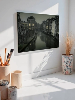 Картина на стену 40 X 50 Город на воде
