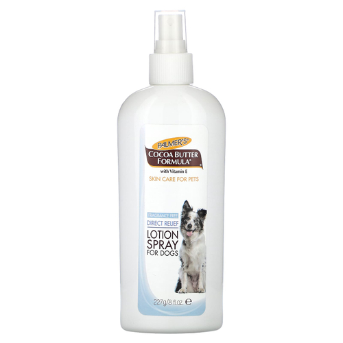 Palmer's for Pets, Какао-масло с витамином Е, лосьон-спрей для собак, без отдушек, 227 г (8 жидк. унц.)