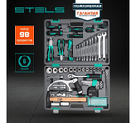 НАБОР ИНСТРУМЕНТОВ STELS 1/2" 1/4" 98ПРЕДМ 14111