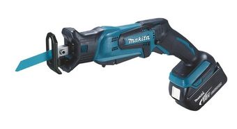 Аккумуляторная сабельная пила Makita LXT 18 В ход 13 мм рез 50 мм 2x3.0 Ач ЗУ DJR185RFE