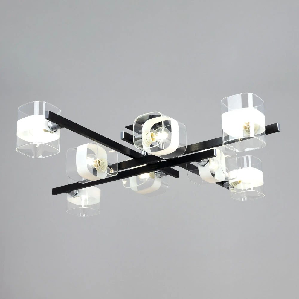 Citilux Вирта CL139282 Люстра потолочная Чёрная