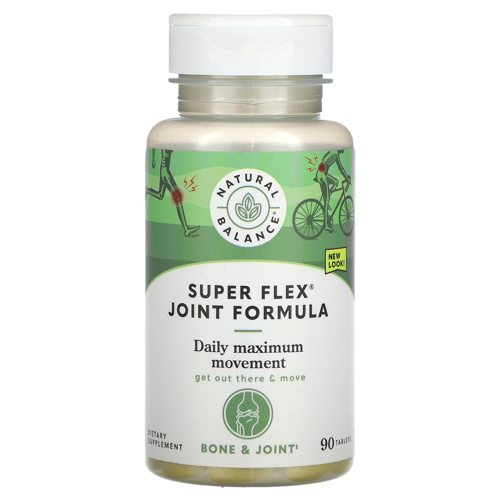 Natural Balance, Super Flex®, средство для здоровья суставов, 90 таблеток