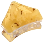 Заколка - краб для волос «AKS-EMPIRE», треугольник, цвет микс 6 цветов, 4,5*3см