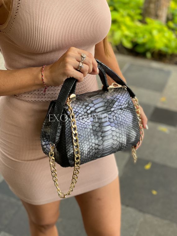 Сумка из кожи питона BG-341