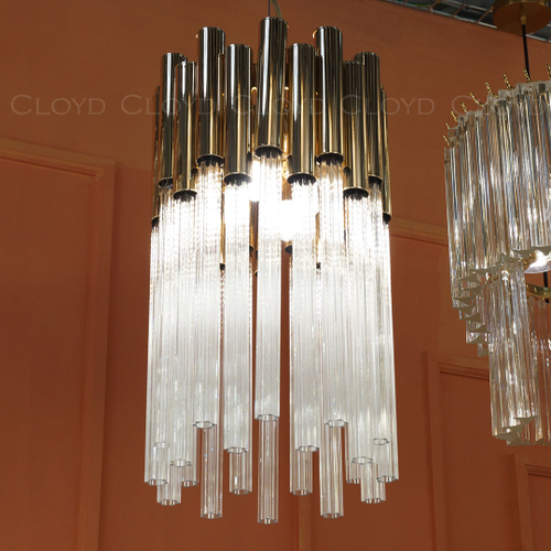 Подвесной светильник Cloyd MASSOLIT P4 / Ø25 см - золото (арт.11512)